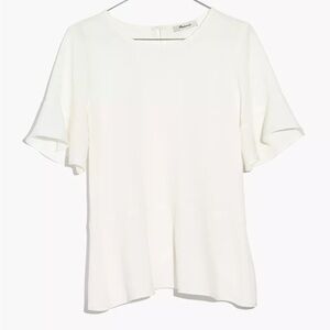 Flare-Hem Top | Madewell​